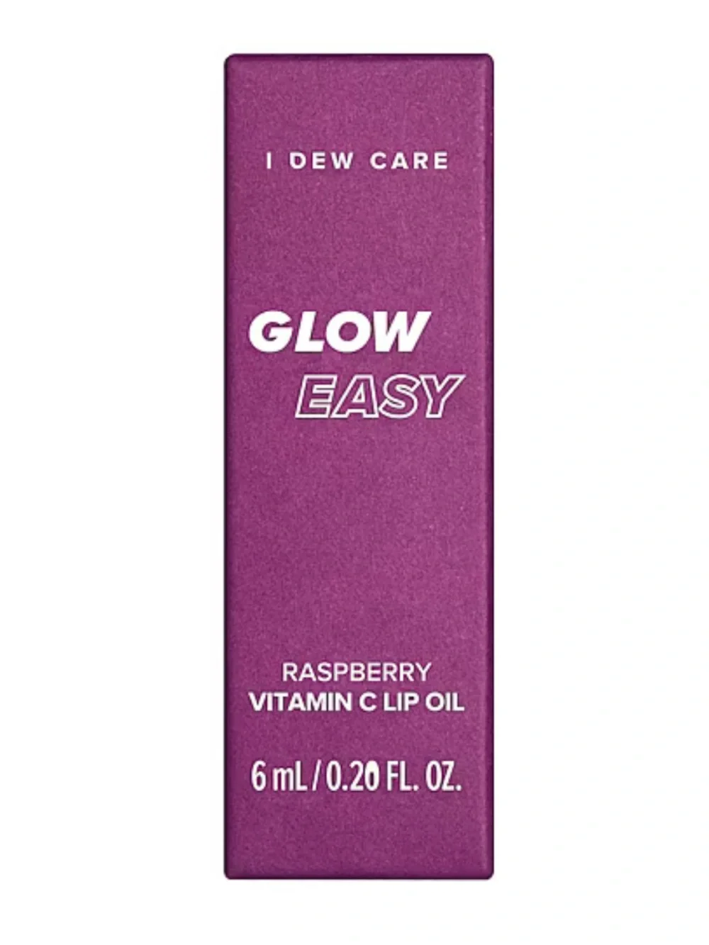 I Dew Care Glow Easy Raspberry Vitamin C Lip Oil 6ml BRAND NEW IN BOX